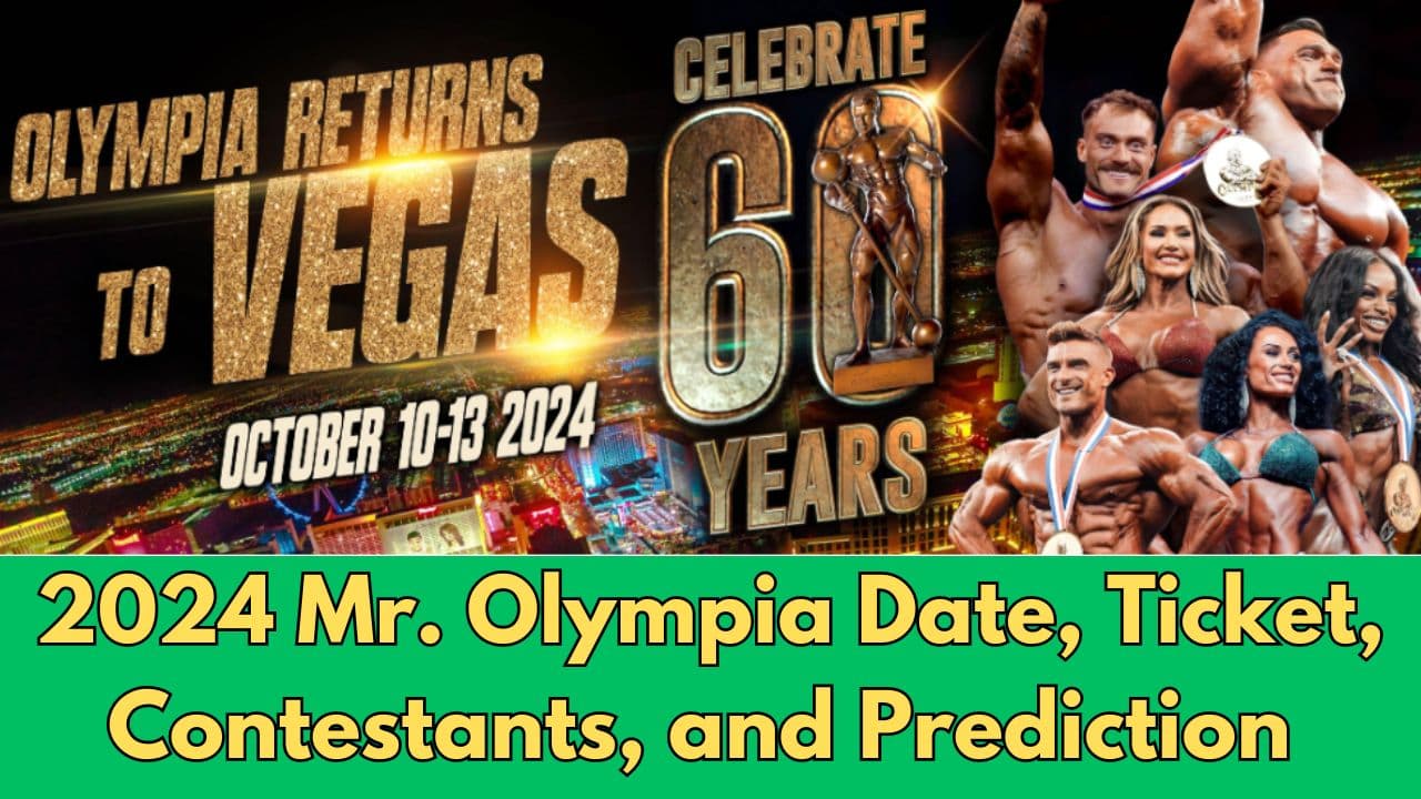 2024 Mr Olympia Date Odele Aridatha
