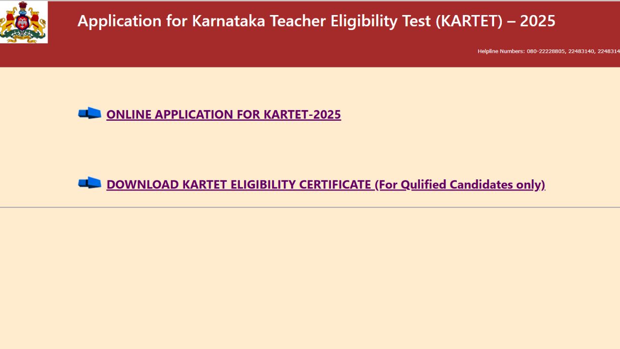 karnataka tet application